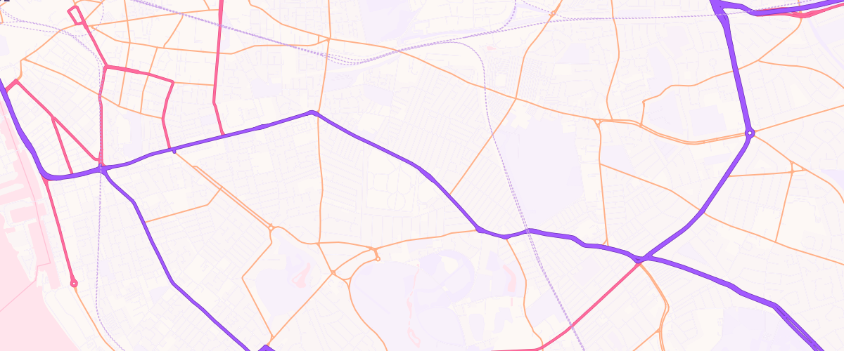 Map showing the location of Asda Sefton Park Superstore