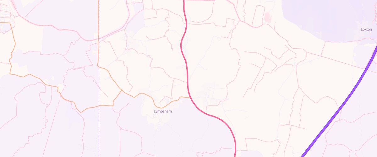 Map showing the location of Meadgate