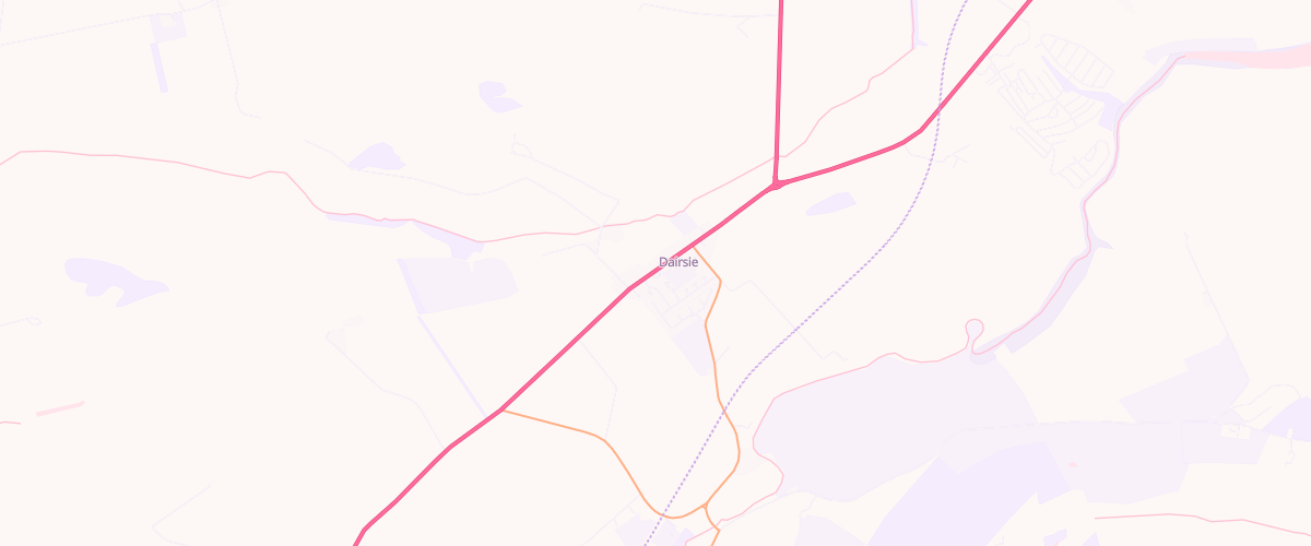 Map showing the location of Dairsie Autopoint