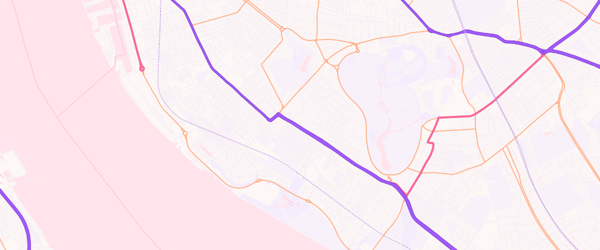 Map showing the location of Asda Aigburth Road Express