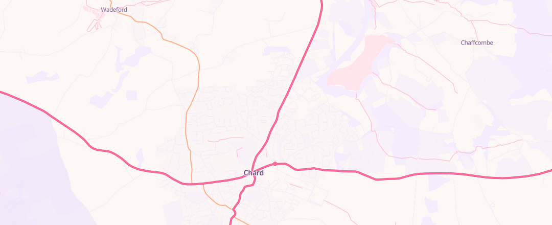 Map showing A B Auto Repairs, Somerset