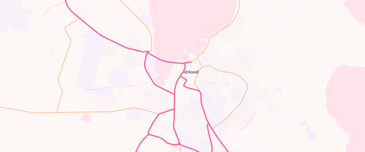 Map showing the location of W R Tullock Sons