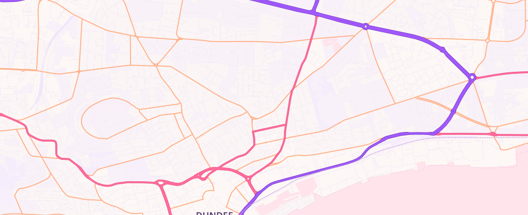 Map showing Murray Motor Engineers Ltd, Dundee