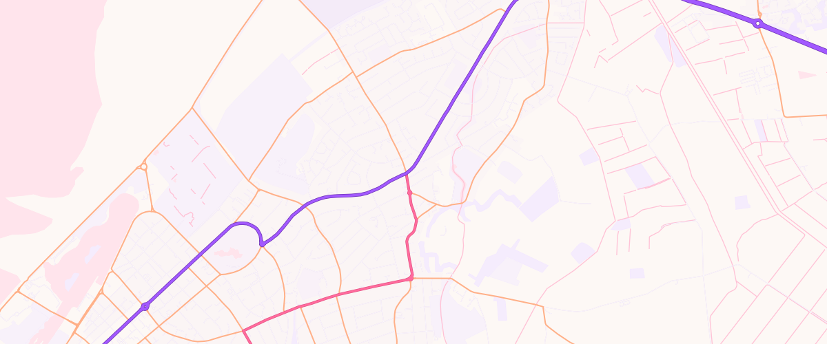 Map showing the location of Churchtown Esso Express