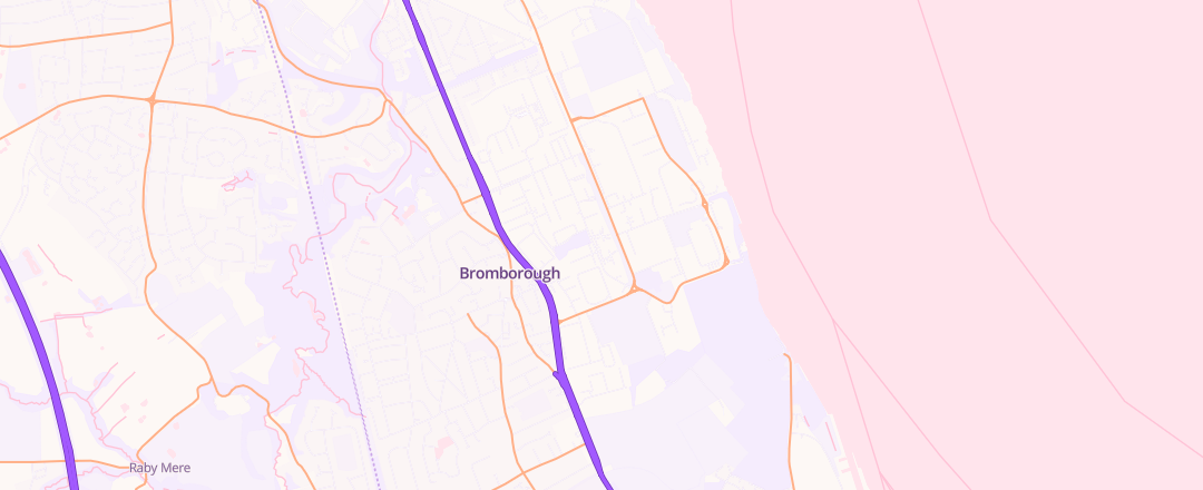 Map showing Bumbllebee Auto Centre Limited, Wirral