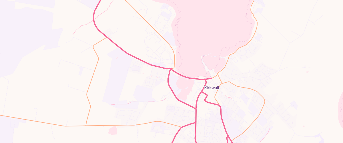 Map showing the location of Highland Fuels Ltd