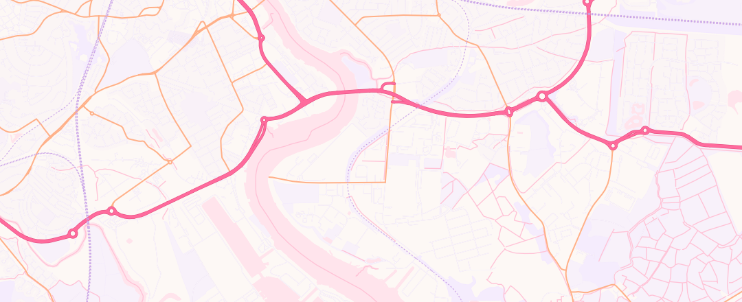 Map showing Newport Mot Centre, Newport