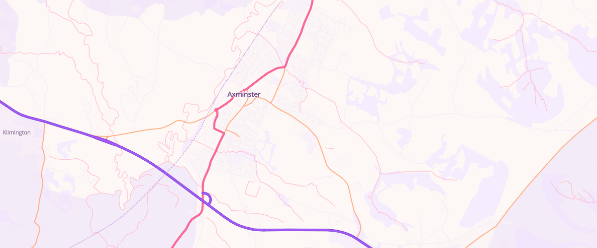 Map showing the location of Prospect Garage