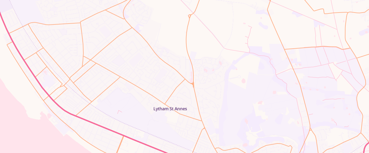 Map showing the location of Shell Co-Op Heyhouses