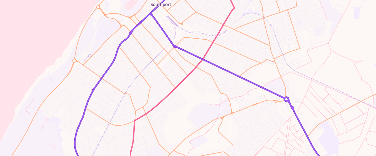Map showing the location of Autopoint Service Station