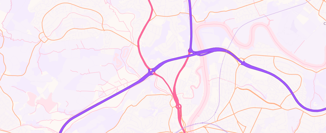 Map showing Brooklyn Motors, Newport