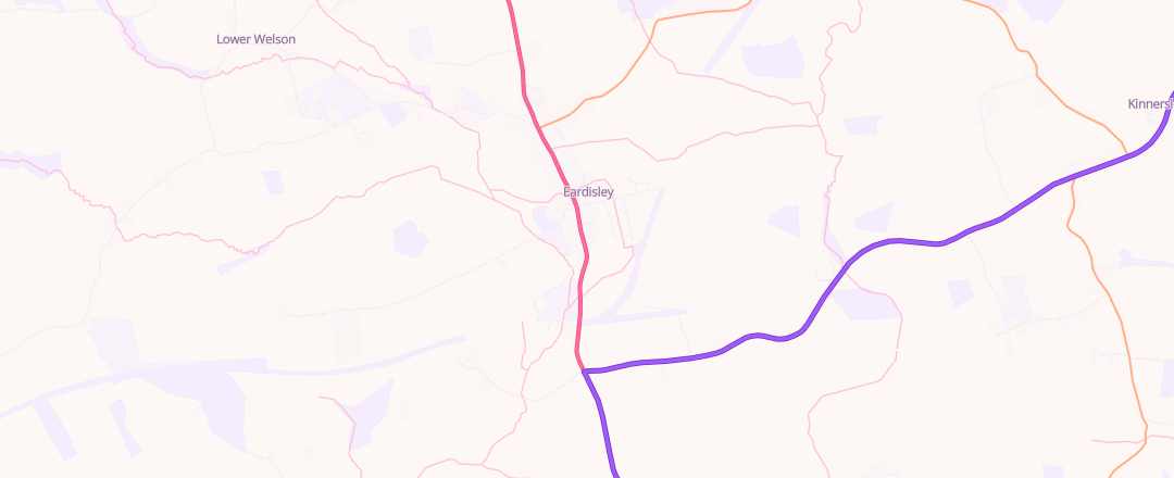 Map showing Eardisley Auto Services Limited, Hereford
