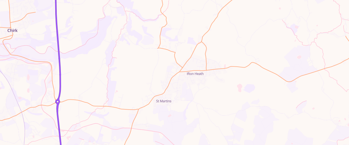 Map showing the location of Stans Superstore