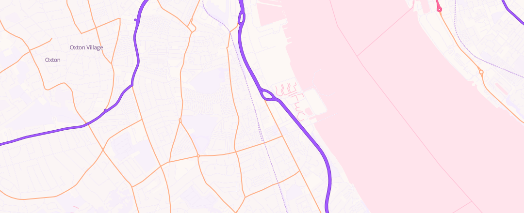 Map showing Orchard Quick Fit, Birkenhead