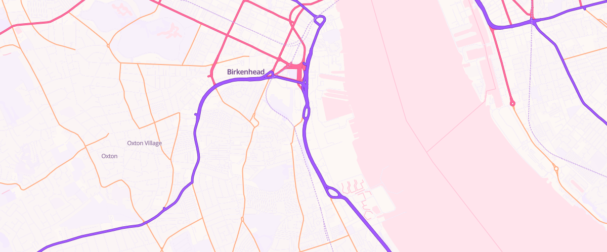 Map showing the location of Asda Greenlane Express Petrol