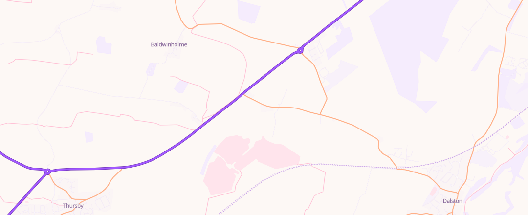 Map showing Ojs Commercials Limited, Carlisle