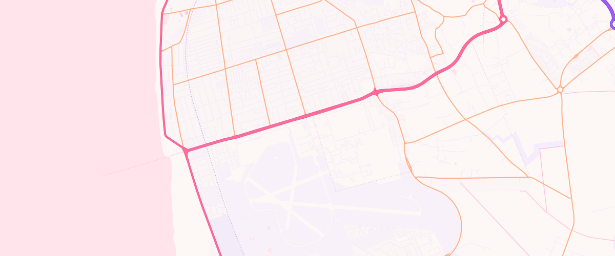 Map showing the location of Mfg Morrisons Blackpool