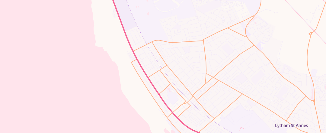 Map showing Shaw & Wright Ltd, Lytham St Annes