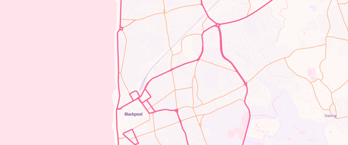 Map showing the location of Rontec Devonshire Road