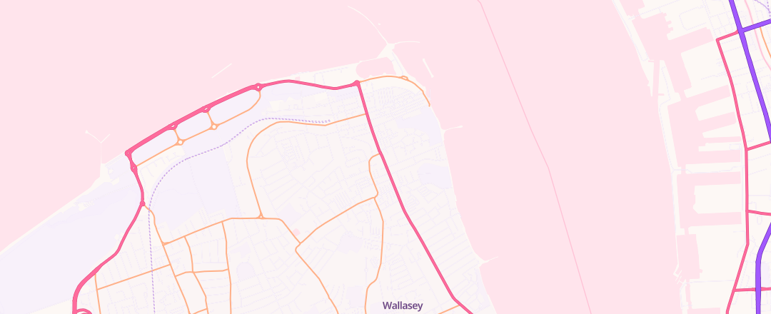 Map showing Insta Company North West Ltd, Wirral