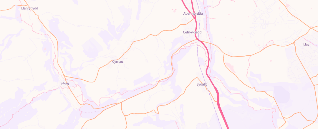 Map showing Barracks Garage, Wrexham