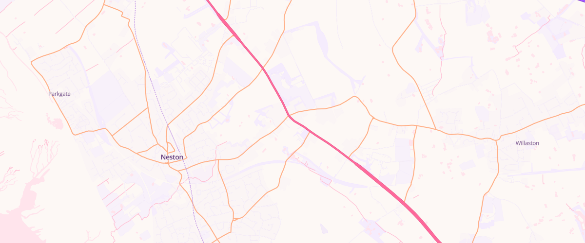 Map showing the location of Shell Little Waitrose Hinderton
