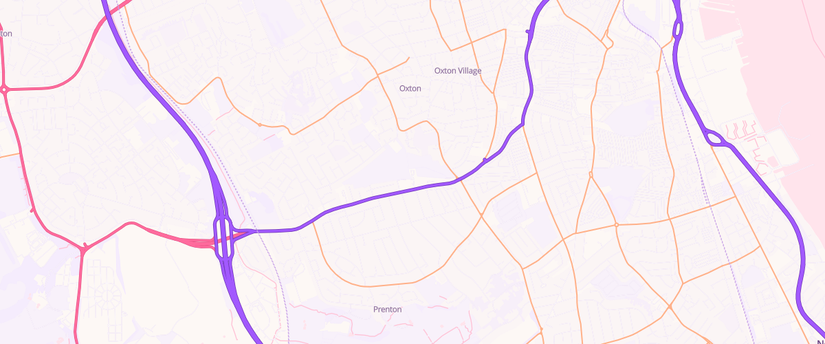 Map showing the location of Sainsburys Birkenhead