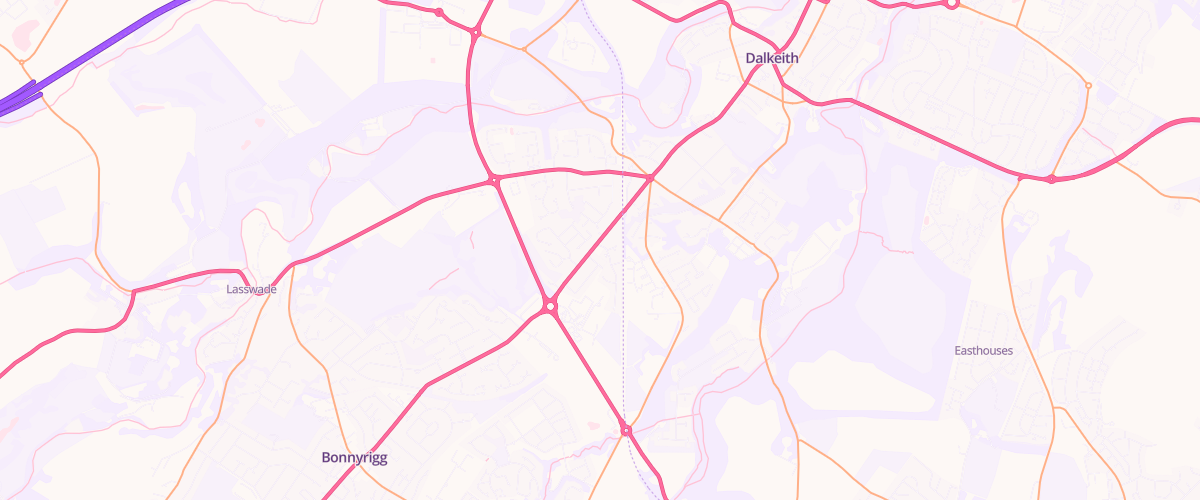Map showing the location of W And J Short