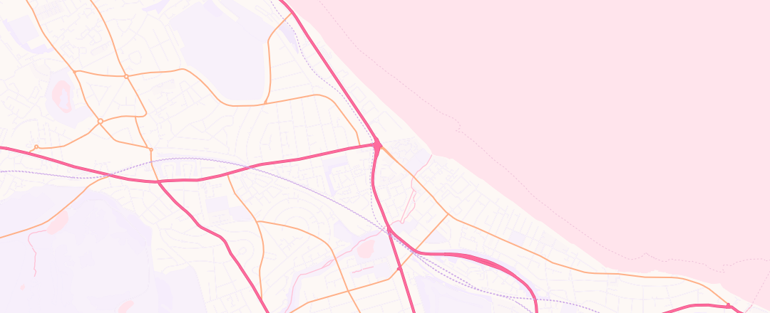 Map showing Kwik Fit, Edinburgh