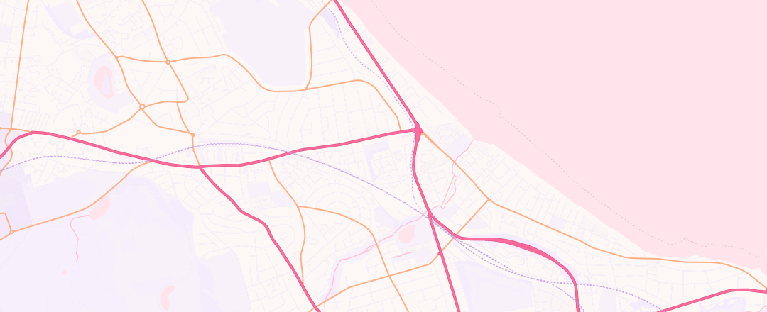 Map showing Hermitage Garage Inc Ltd, Edinburgh