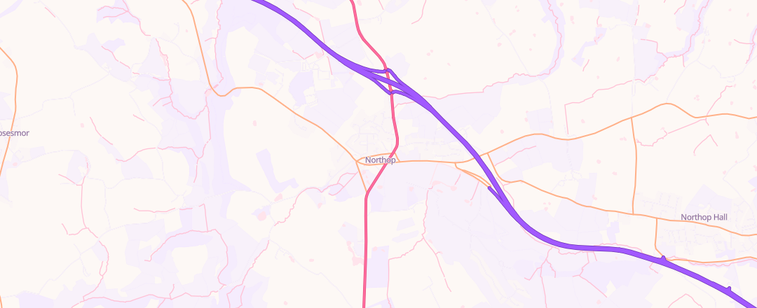 Map showing Brookfield Garage, Mold