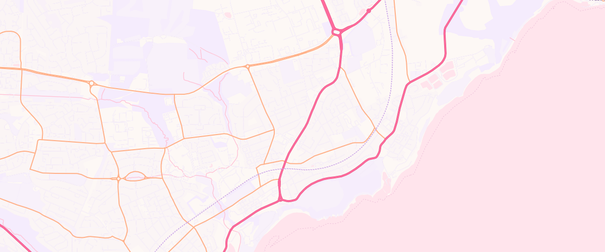 Map showing the location of Tgc St Clair