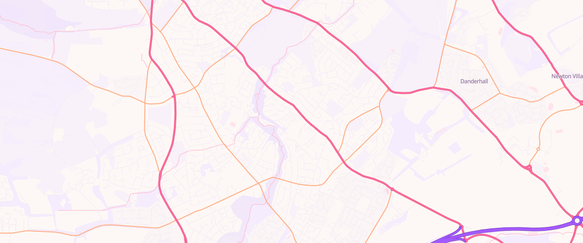 Map showing the location of Mfg Morrisons Edinburgh Moredun