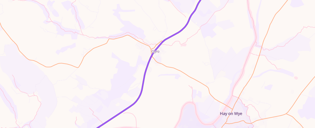 Map showing Ian Jones Tyres Limited, Hereford
