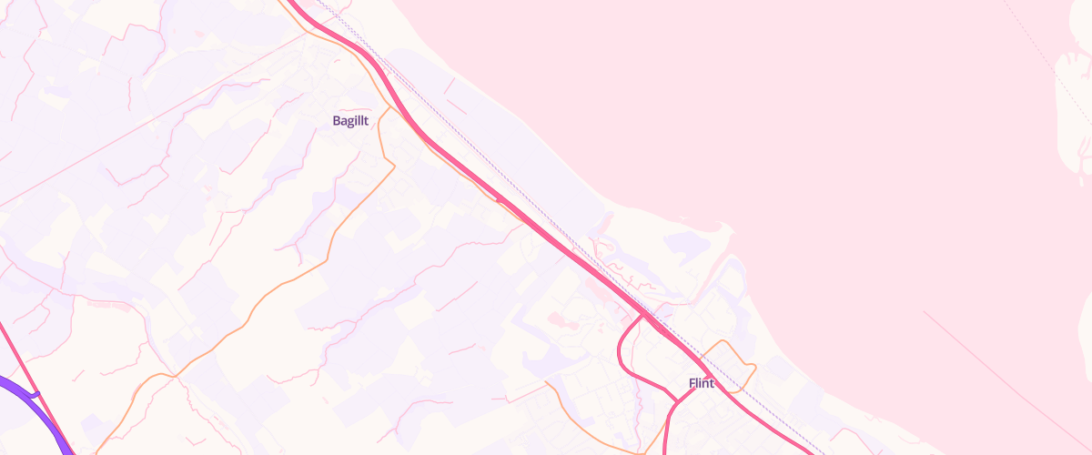 Map showing the location of Mfg Coleshill