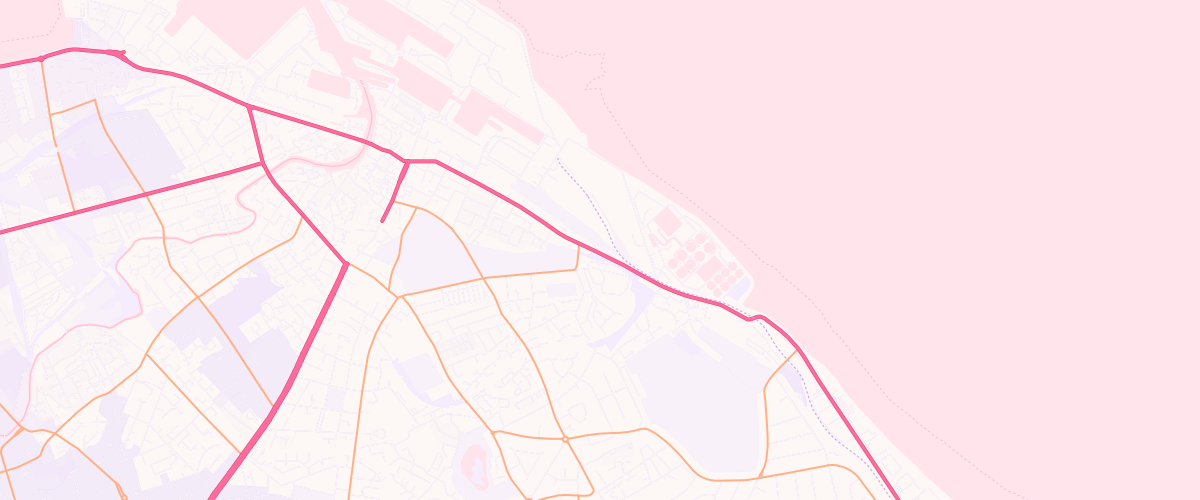Map showing the location of Shell Leith