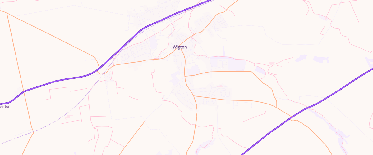 Map showing the location of Southend Filling Station