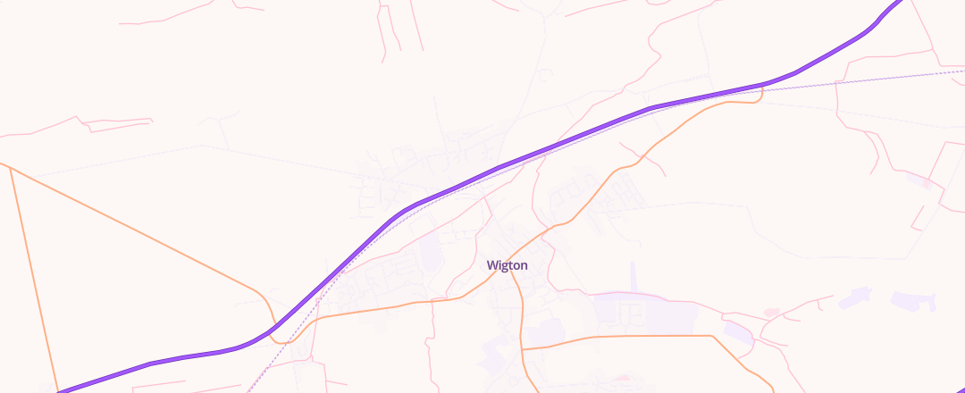 Map showing Simon Huntington Ltd, Wigton