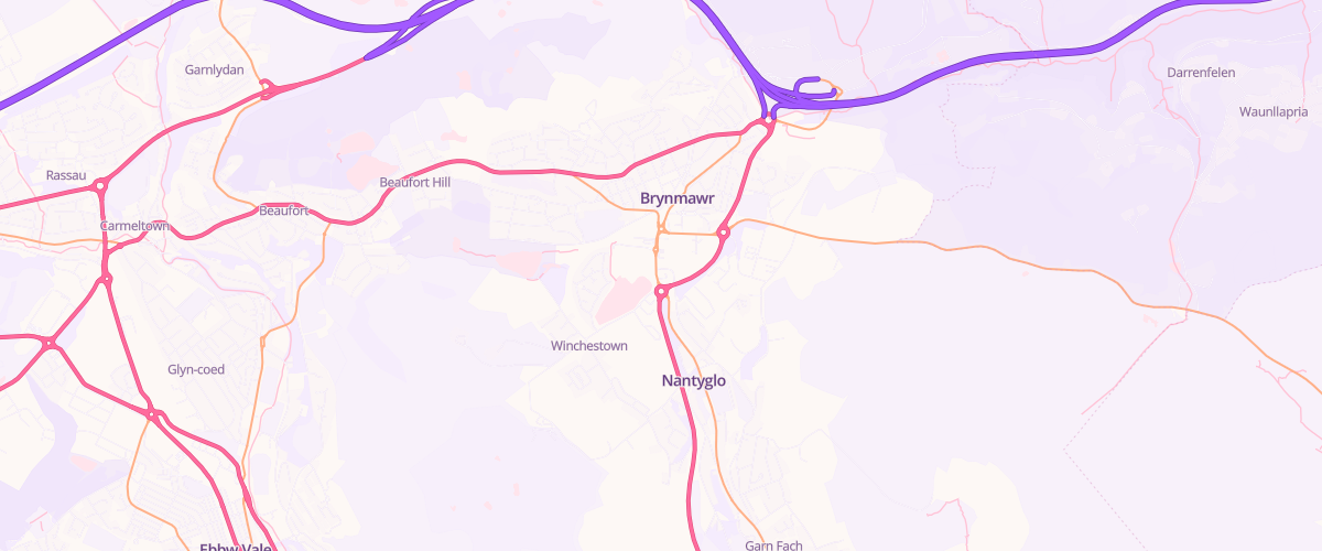 Map showing the location of L J Cook Sons