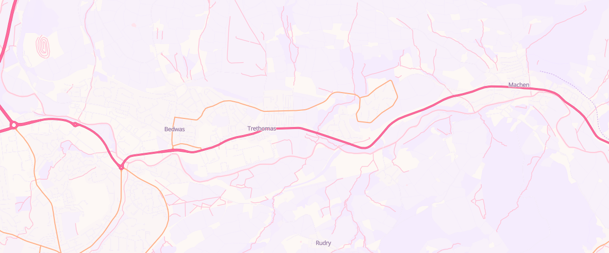 Map showing the location of Asda Chequered Flag Express