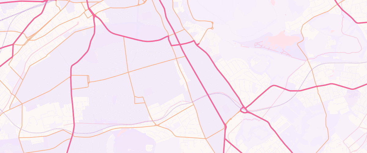 Map showing the location of Mfg Ratcliffe Terrace