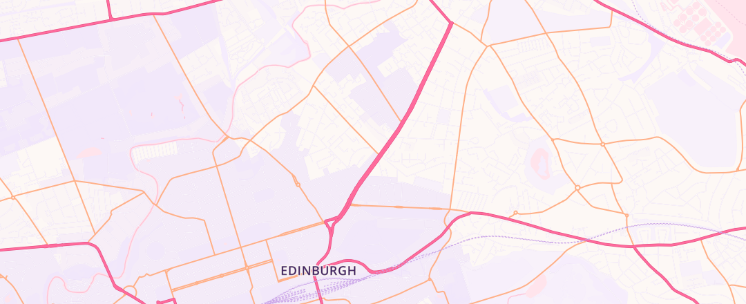 Map showing Kwik - Fit, Edinburgh