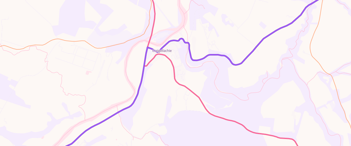 Map showing the location of Craigellachie Filling Station Ltd