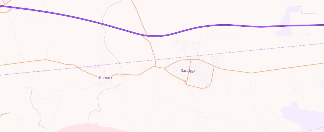 Map showing D A Anderson, Annan