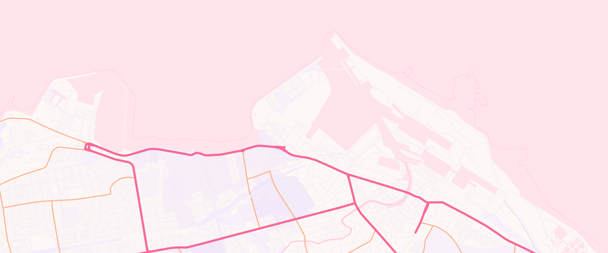 Map showing the location of Asda Leith Superstore