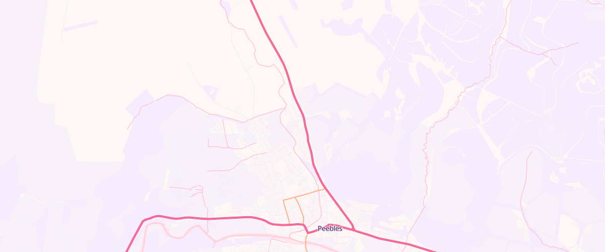 Map showing the location of Crossburn Filling Station