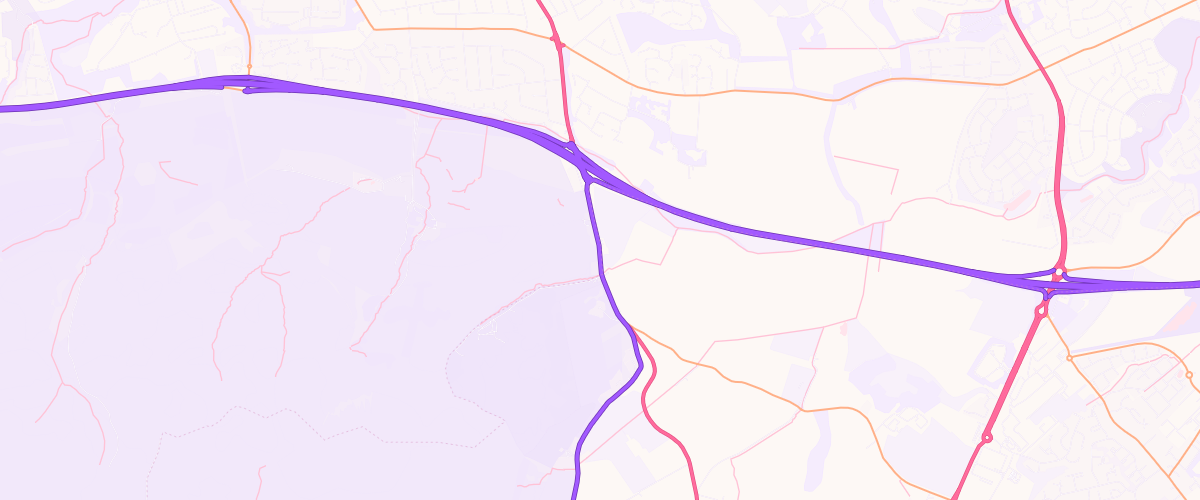 Map showing the location of Mfg Lothianburn