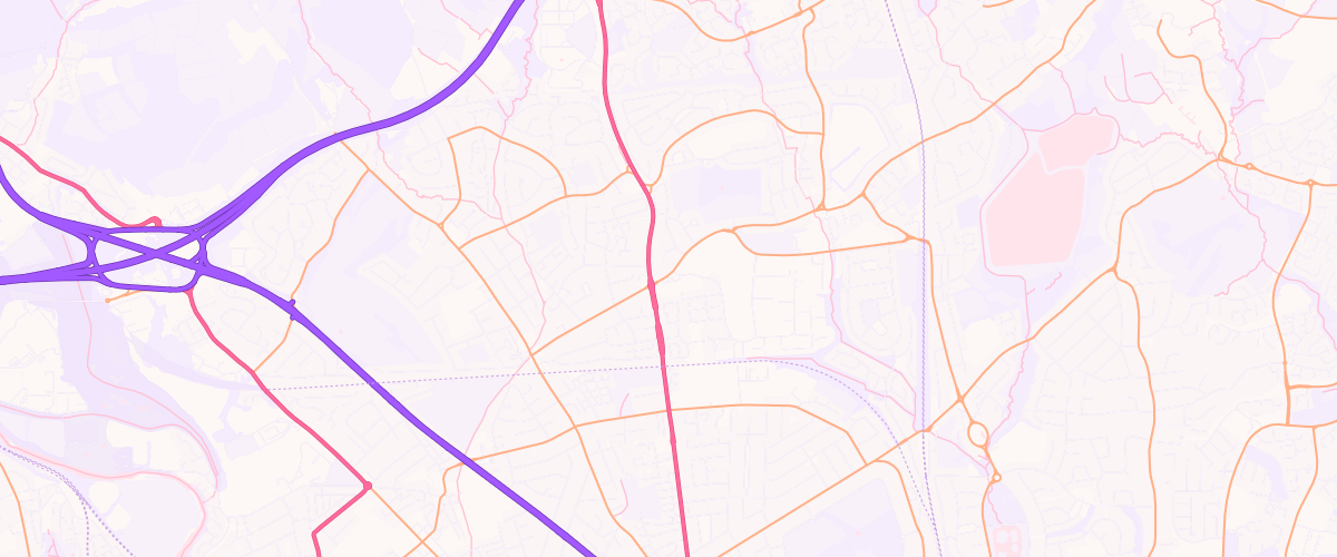 Map showing the location of Mfg Morrisons Cardiff Tyglass