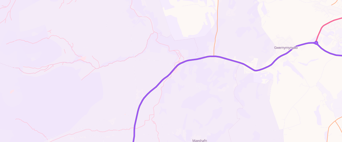 Map showing the location of Loggerhead Service Station
