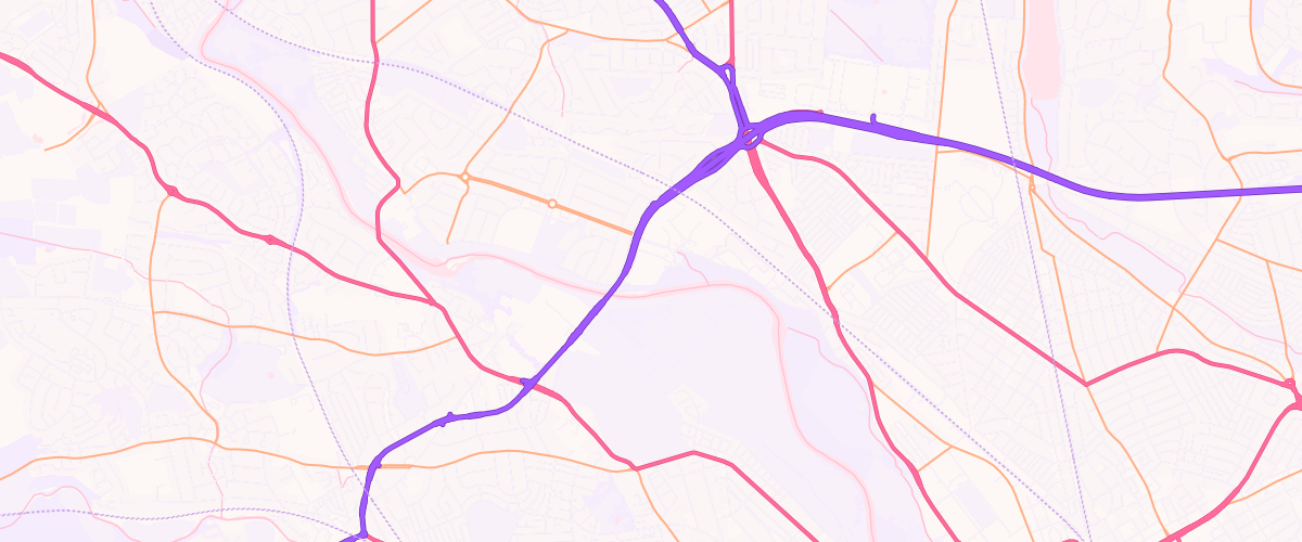 Map showing the location of Cardiff Extra Petrol Filling